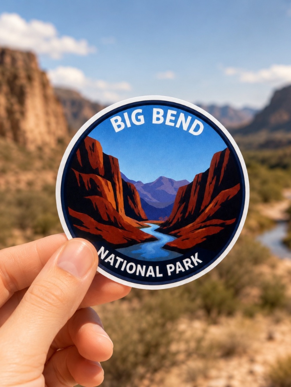Big Bend National Park 3 Pack Vinyl Sticker Decals